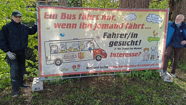 Wir suchen Fahrerinnen und Fahrer